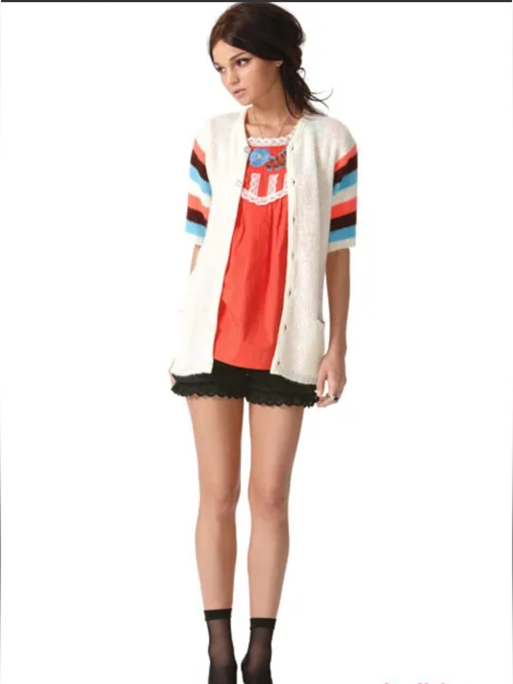 Tracy Feith for Target colorful sleeve sweater Large